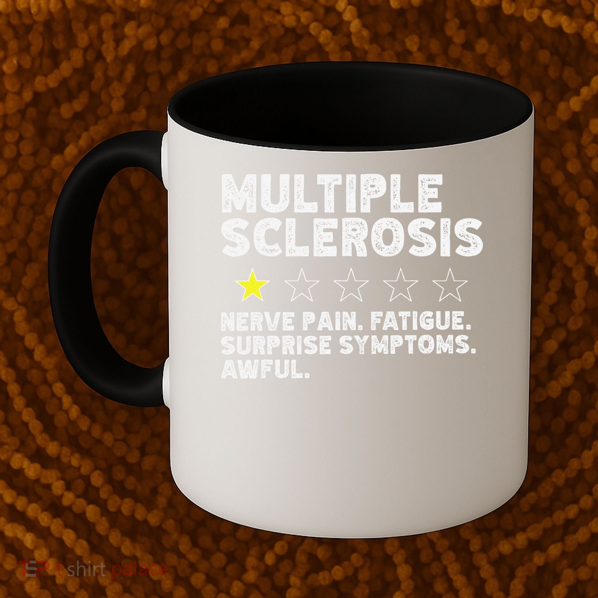 MS Do Not Recommend Funny Multiple Sclerosis Humor Awareness Coffee Mug
