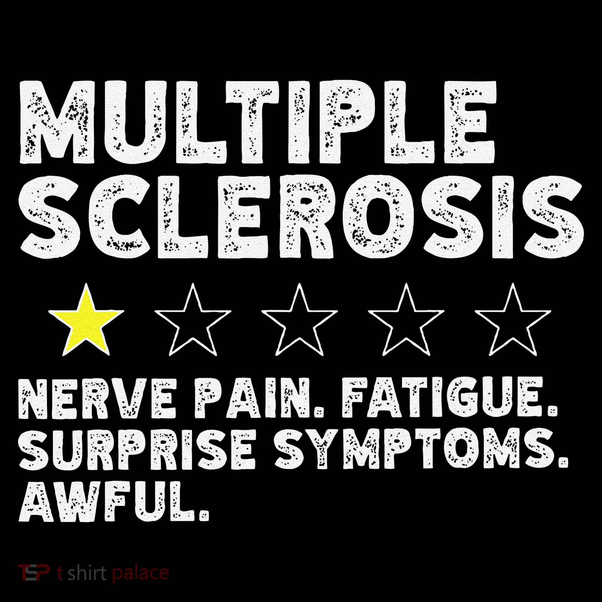 MS Do Not Recommend Funny Multiple Sclerosis Humor Awareness Coaster