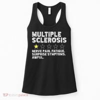 MS Do Not Recommend Funny Multiple Sclerosis Humor Awareness Women's Tank Top thumb 0