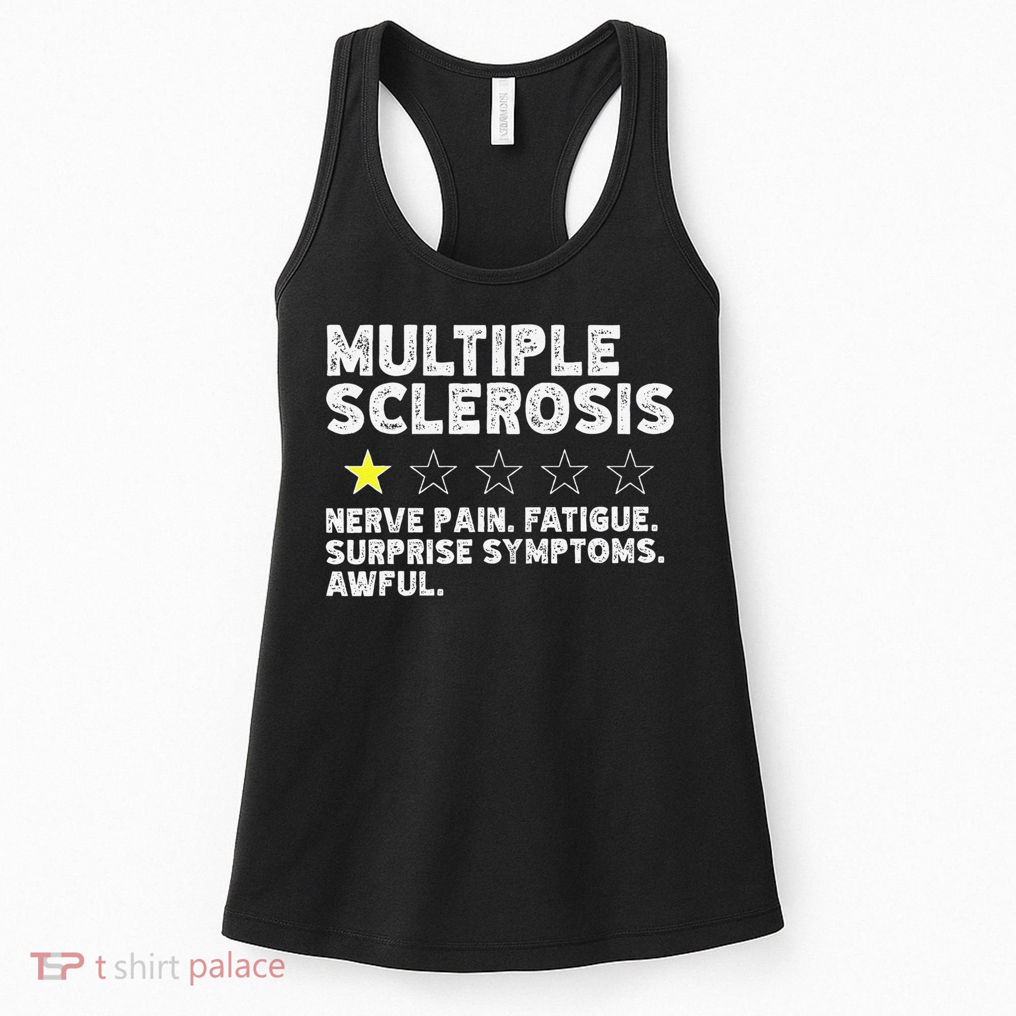 MS Do Not Recommend Funny Multiple Sclerosis Humor Awareness Women's Tank Top