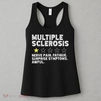 MS Do Not Recommend Funny Multiple Sclerosis Humor Awareness Women's Tank Top thumb 3