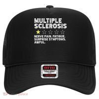 MS Do Not Recommend Funny Multiple Sclerosis Humor Awareness Hat thumb 0