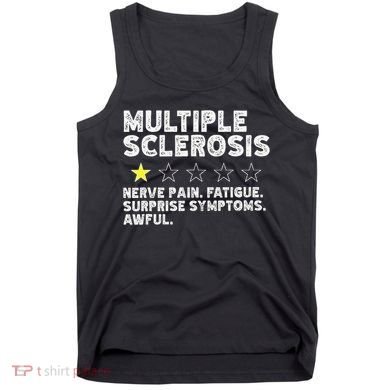MS Do Not Recommend Funny Multiple Sclerosis Humor Awareness Tank Top