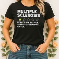 MS Do Not Recommend Funny Multiple Sclerosis Humor Awareness Women's T-Shirt thumb 2