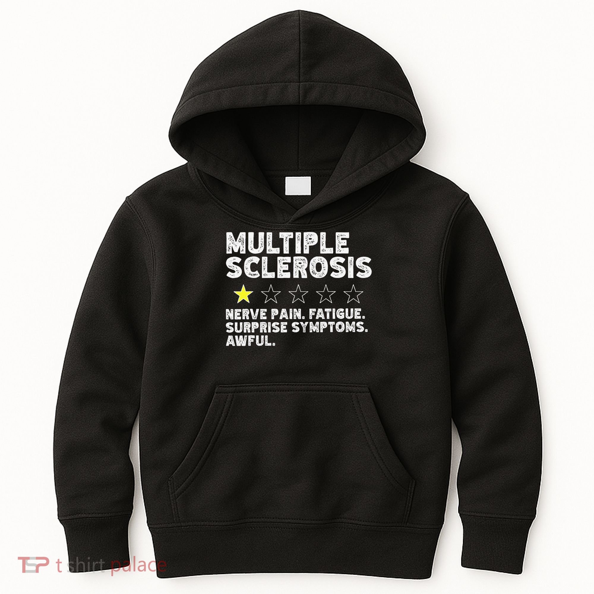 MS Do Not Recommend Funny Multiple Sclerosis Humor Awareness Kids Hoodie