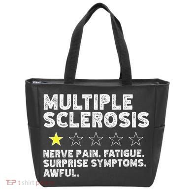 MS Do Not Recommend Funny Multiple Sclerosis Humor Awareness Tote Bag