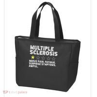 MS Do Not Recommend Funny Multiple Sclerosis Humor Awareness Tote Bag thumb 3