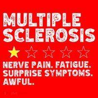 MS Do Not Recommend Funny Multiple Sclerosis Humor Awareness Santa Hat thumb 1
