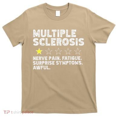 MS Do Not Recommend Funny Multiple Sclerosis Humor Awareness T-Shirt