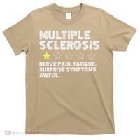 MS Do Not Recommend Funny Multiple Sclerosis Humor Awareness T-Shirt thumb 0