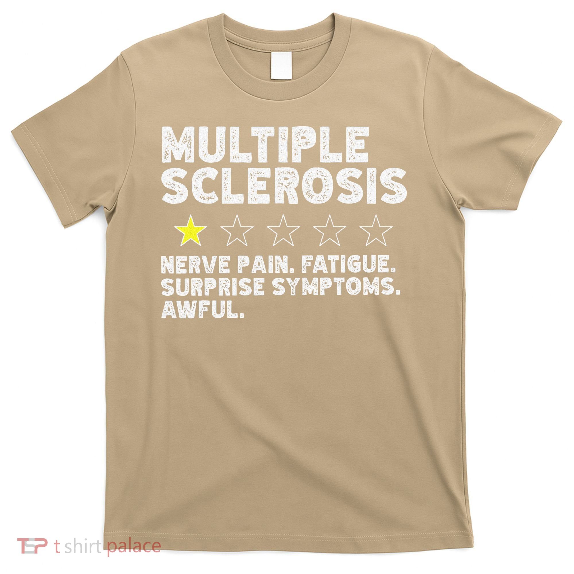 MS Do Not Recommend Funny Multiple Sclerosis Humor Awareness T-Shirt