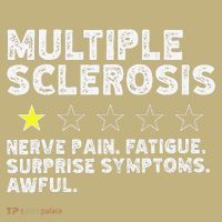 MS Do Not Recommend Funny Multiple Sclerosis Humor Awareness Kids T-Shirt thumb 2