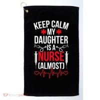 My Daughter Nursing Student Mom Future Nurse Mom Gift Golf Towel thumb 0