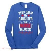 My Daughter Nursing Student Mom Future Nurse Mom Gift Long Sleeve Shirt thumb 0