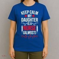 My Daughter Nursing Student Mom Future Nurse Mom Gift T-Shirt thumb 4