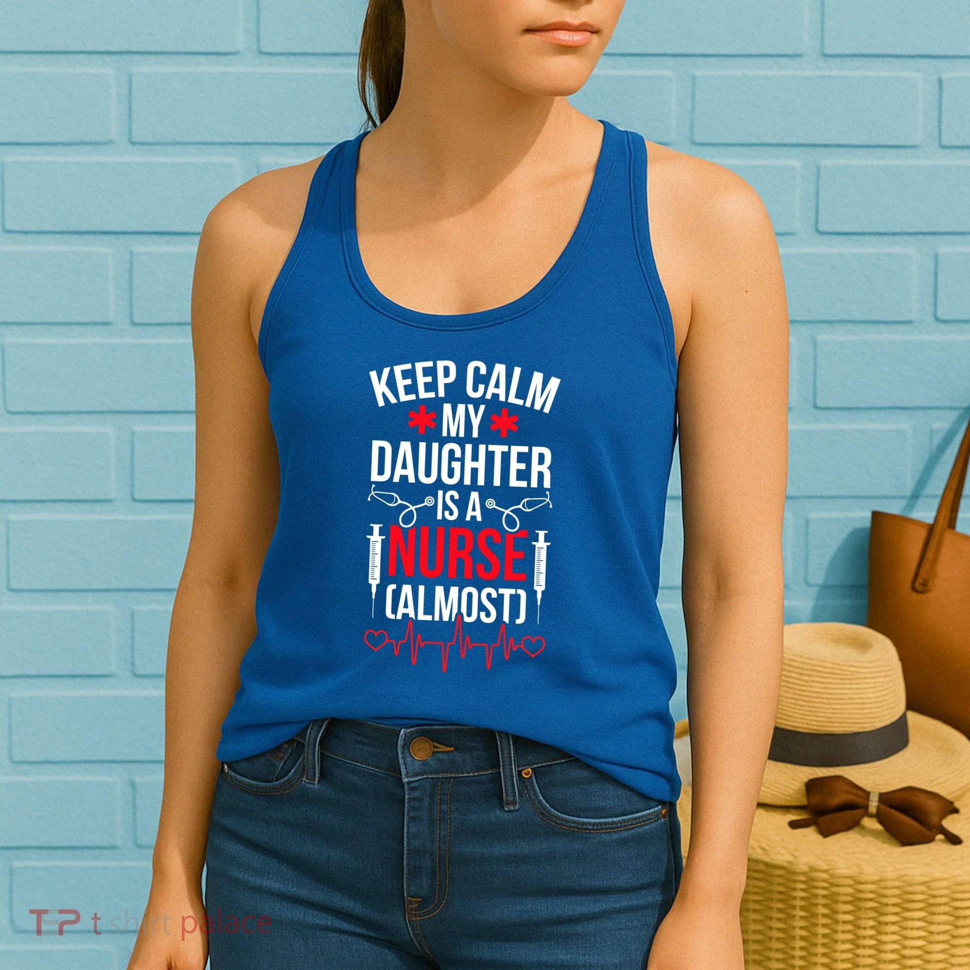 My Daughter Nursing Student Mom Future Nurse Mom Gift Women's Tank Top