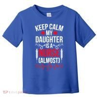 My Daughter Nursing Student Mom Future Nurse Mom Gift Toddler T-Shirt thumb 0