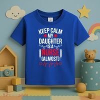 My Daughter Nursing Student Mom Future Nurse Mom Gift Toddler T-Shirt thumb 3