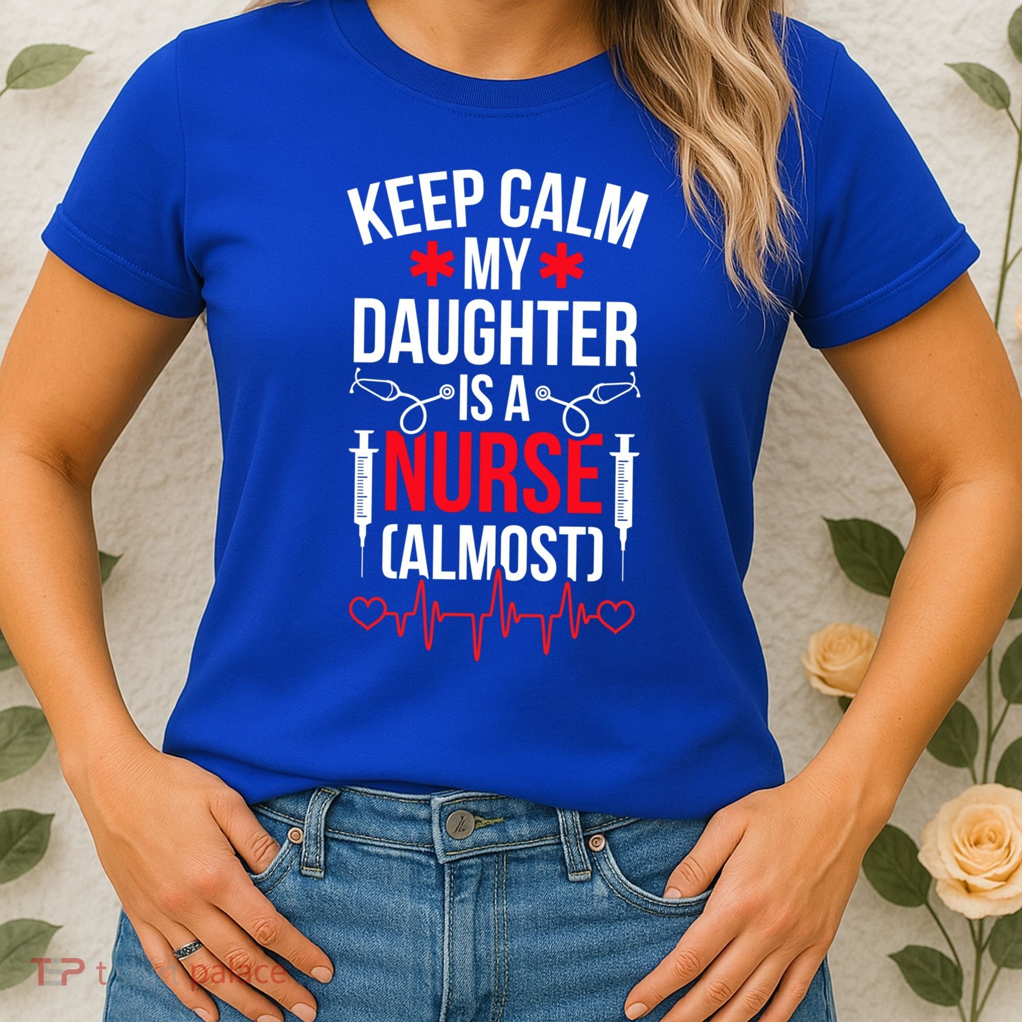 My Daughter Nursing Student Mom Future Nurse Mom Gift Women's T-Shirt