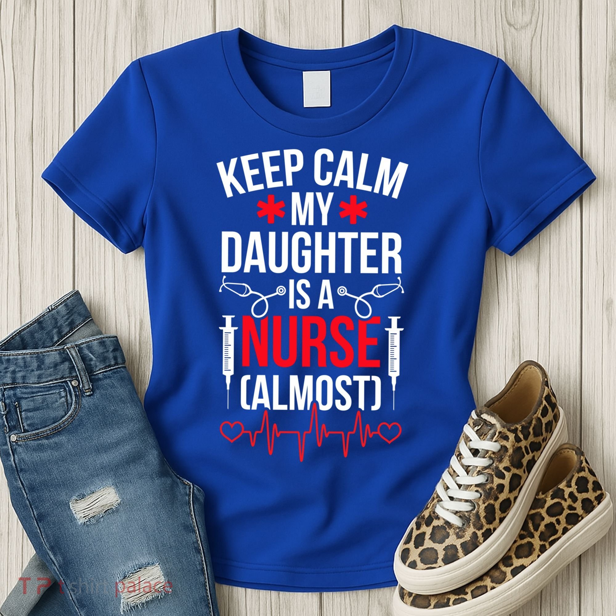 My Daughter Nursing Student Mom Future Nurse Mom Gift Women's T-Shirt