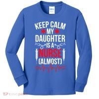My Daughter Nursing Student Mom Future Nurse Mom Gift Kids Long Sleeve Shirt thumb 0