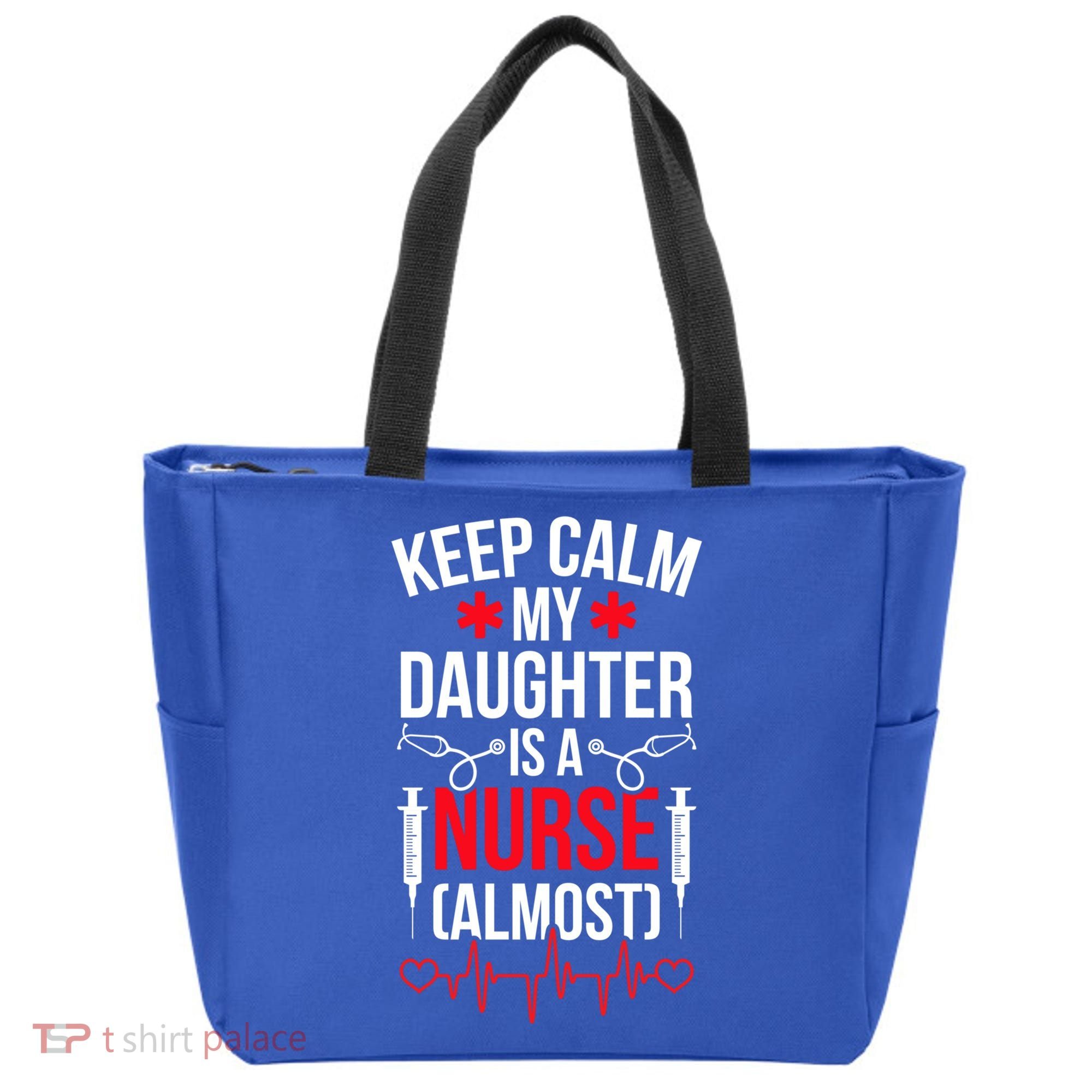 My Daughter Nursing Student Mom Future Nurse Mom Gift Tote Bag