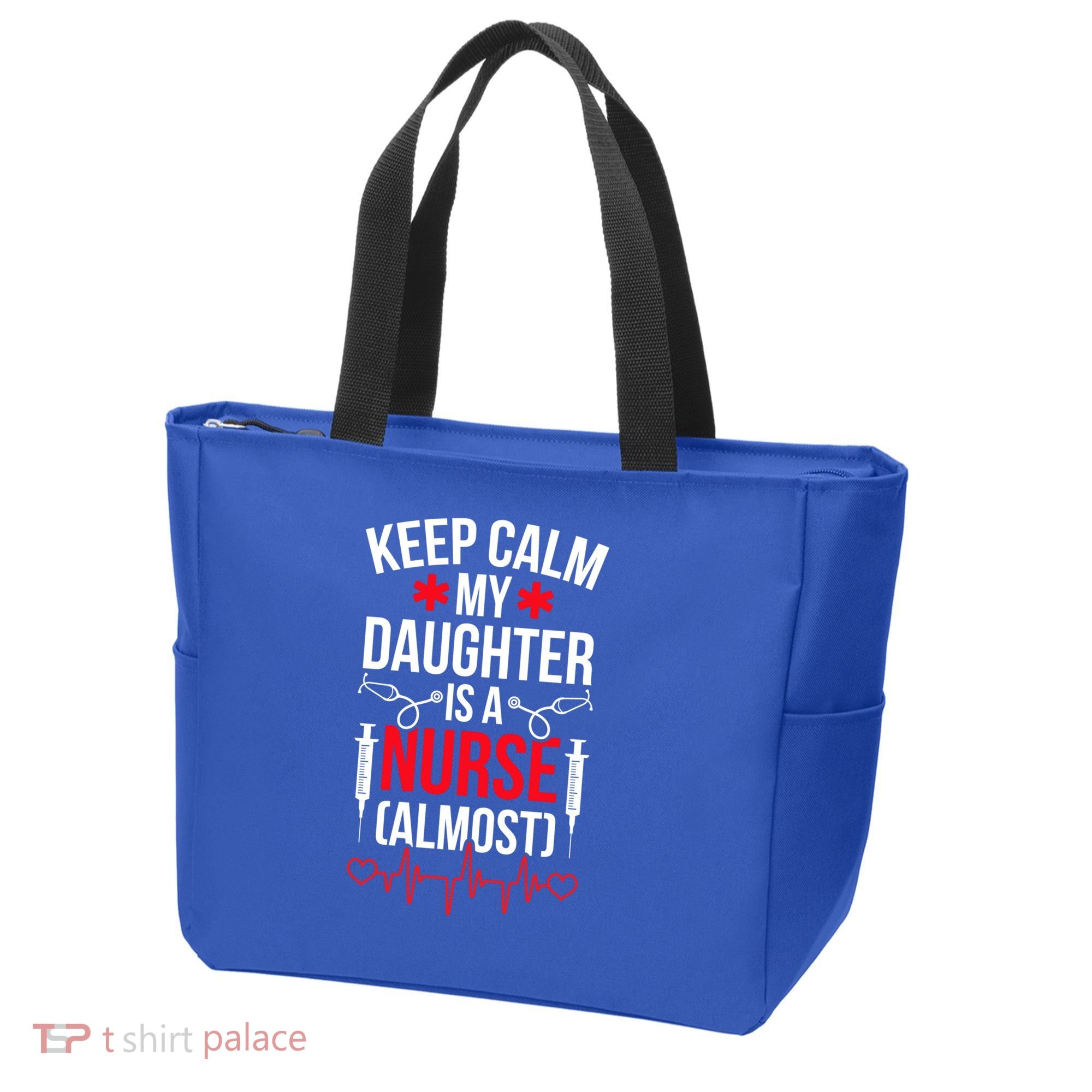 My Daughter Nursing Student Mom Future Nurse Mom Gift Tote Bag