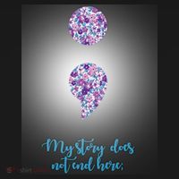 Mystery Does Not End Here Alzheimer's Awareness USA-Made Doggie Bandana thumb 2