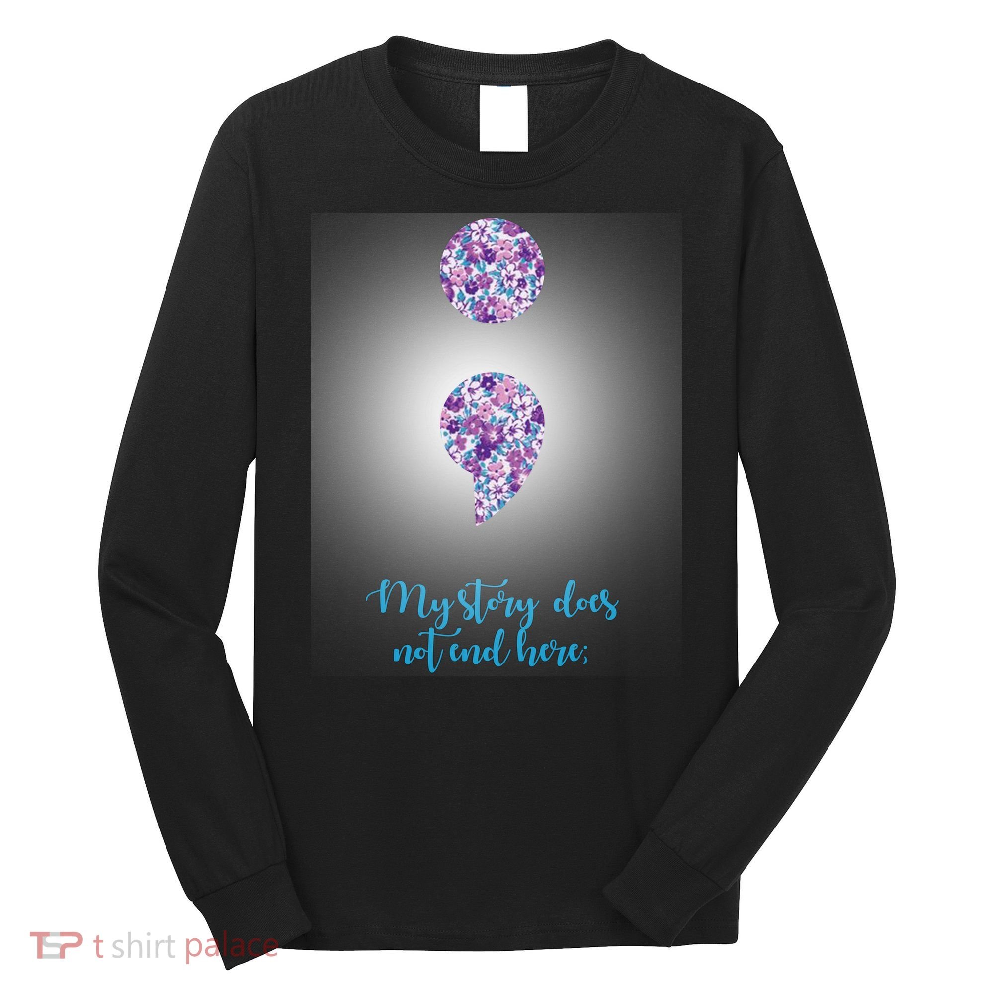 Mystery Does Not End Here Alzheimer's Awareness Long Sleeve Shirt