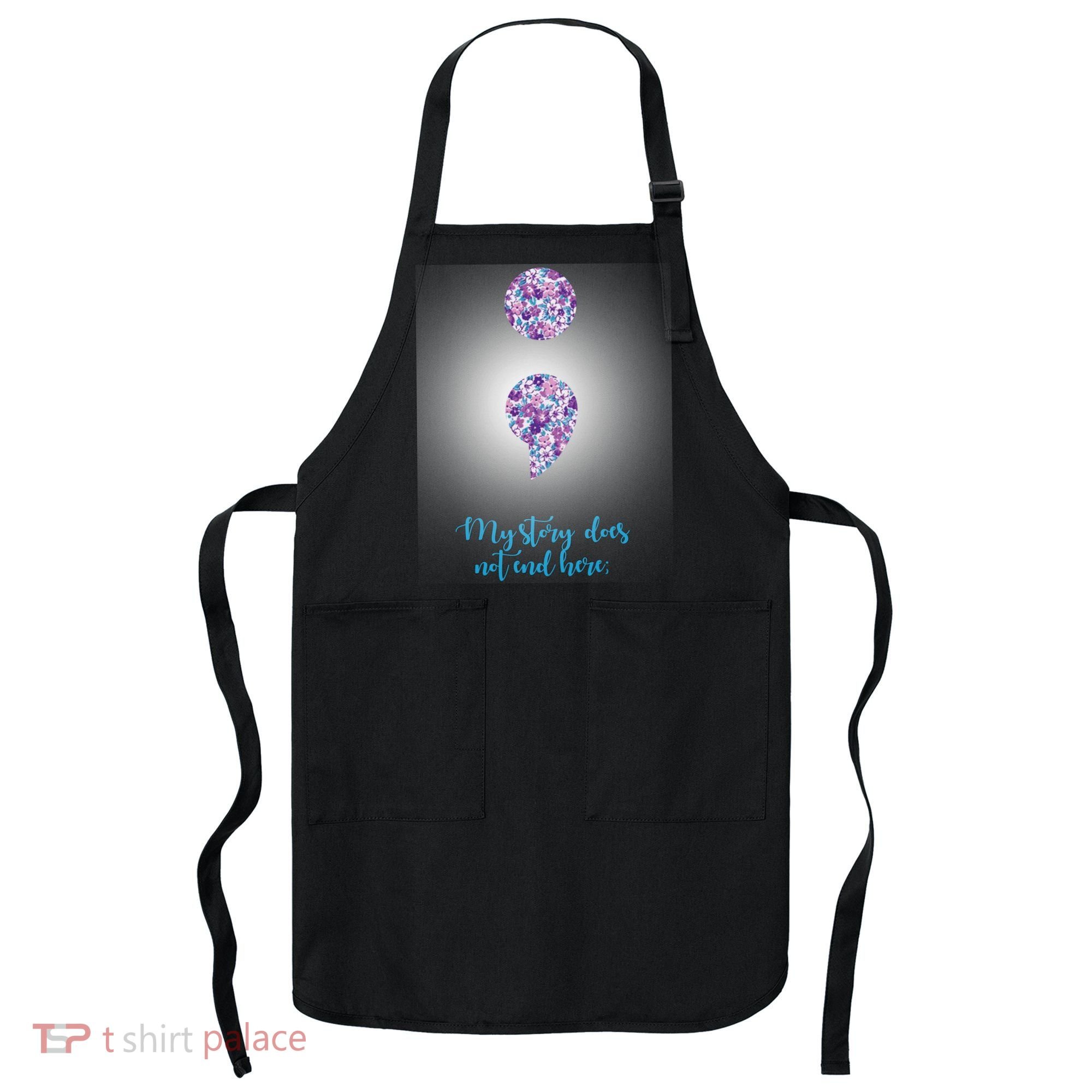 Mystery Does Not End Here Alzheimer's Awareness Apron