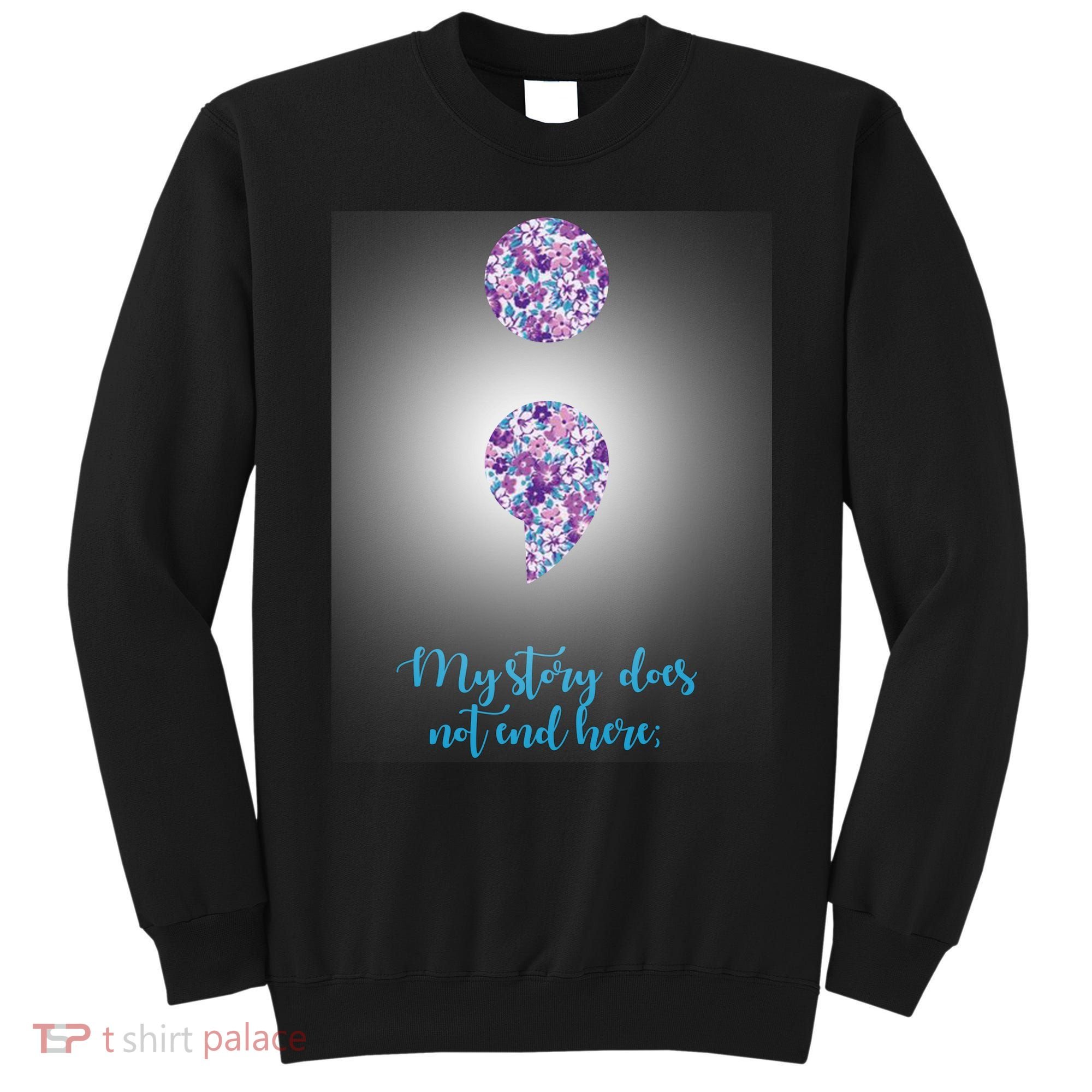Mystery Does Not End Here Alzheimer's Awareness Sweatshirt