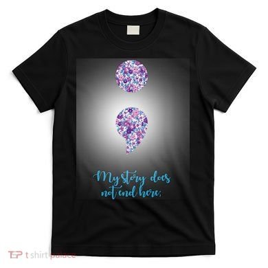 Mystery Does Not End Here Alzheimer's Awareness T-Shirt