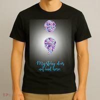 Mystery Does Not End Here Alzheimer's Awareness T-Shirt thumb 3