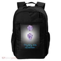 Mystery Does Not End Here Alzheimer's Awareness Backpack thumb 0