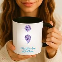 Mystery Does Not End Here Alzheimer's Awareness Coffee Mug thumb 3