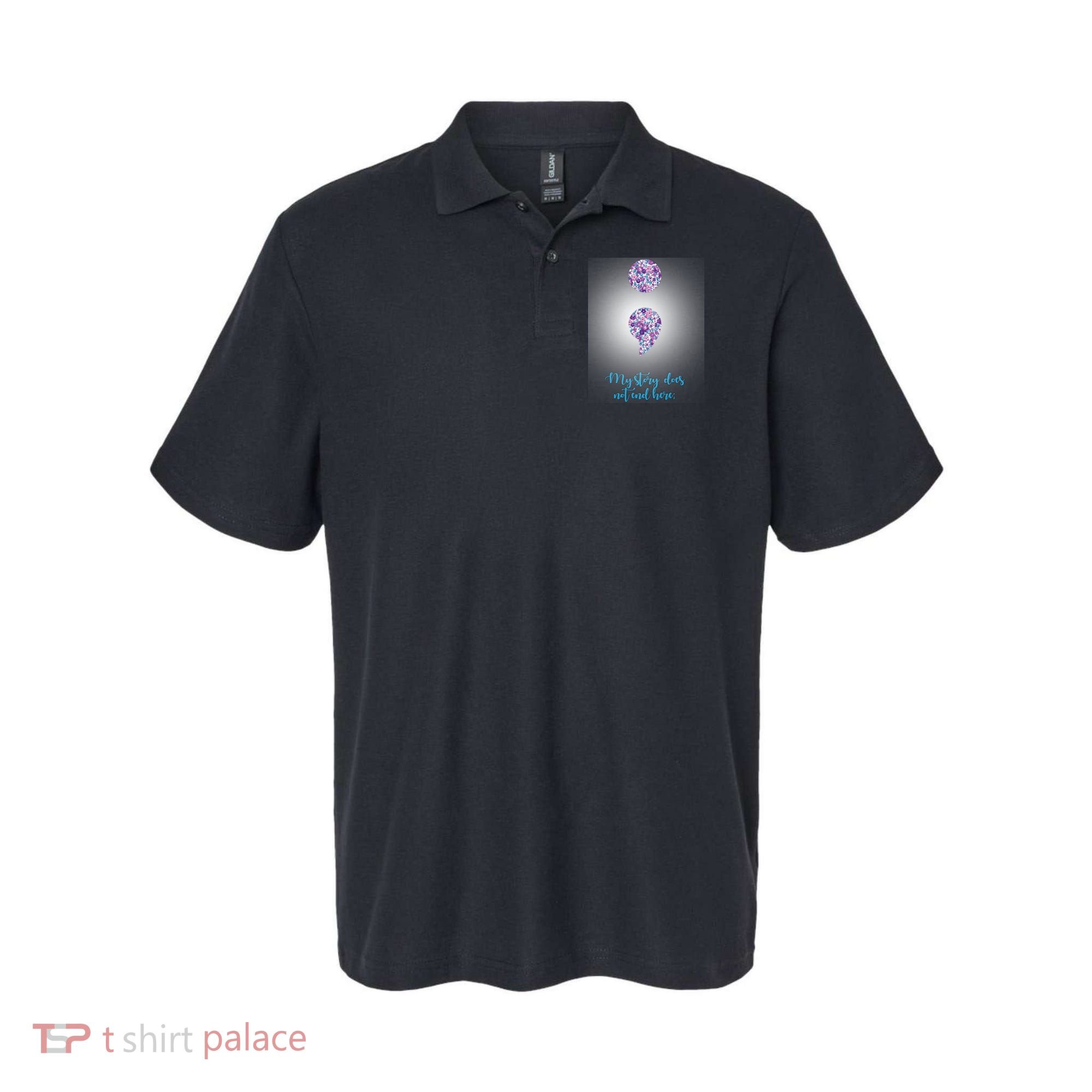 Mystery Does Not End Here Alzheimer's Awareness Polo