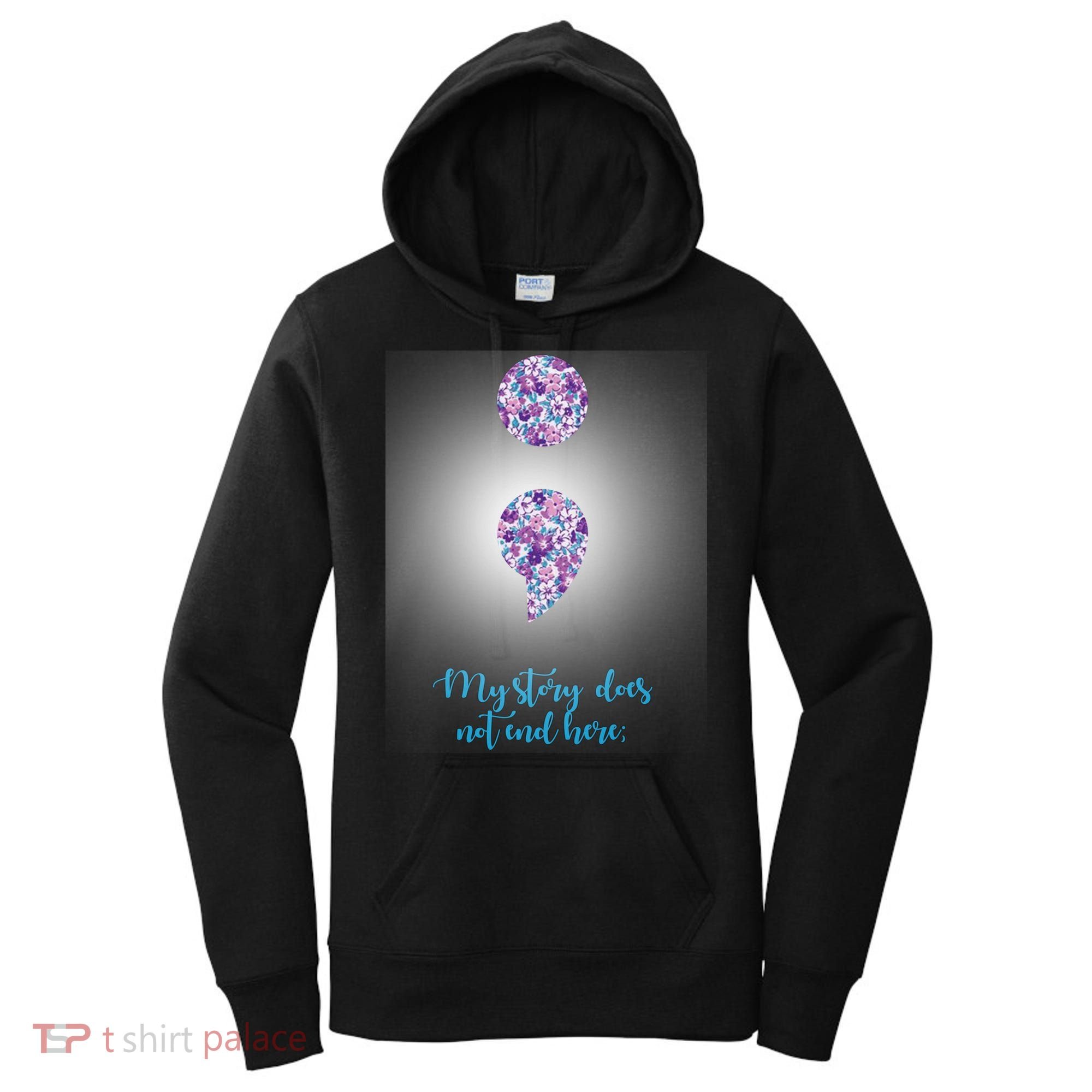 Mystery Does Not End Here Alzheimer's Awareness Women's Hoodie