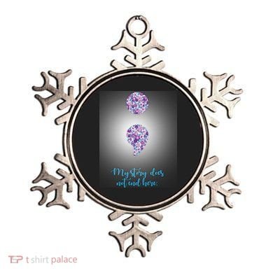 Mystery Does Not End Here Alzheimer's Awareness Ornament