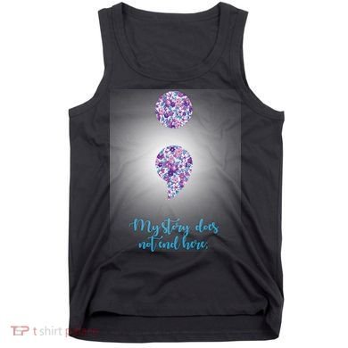 Mystery Does Not End Here Alzheimer's Awareness Tank Top