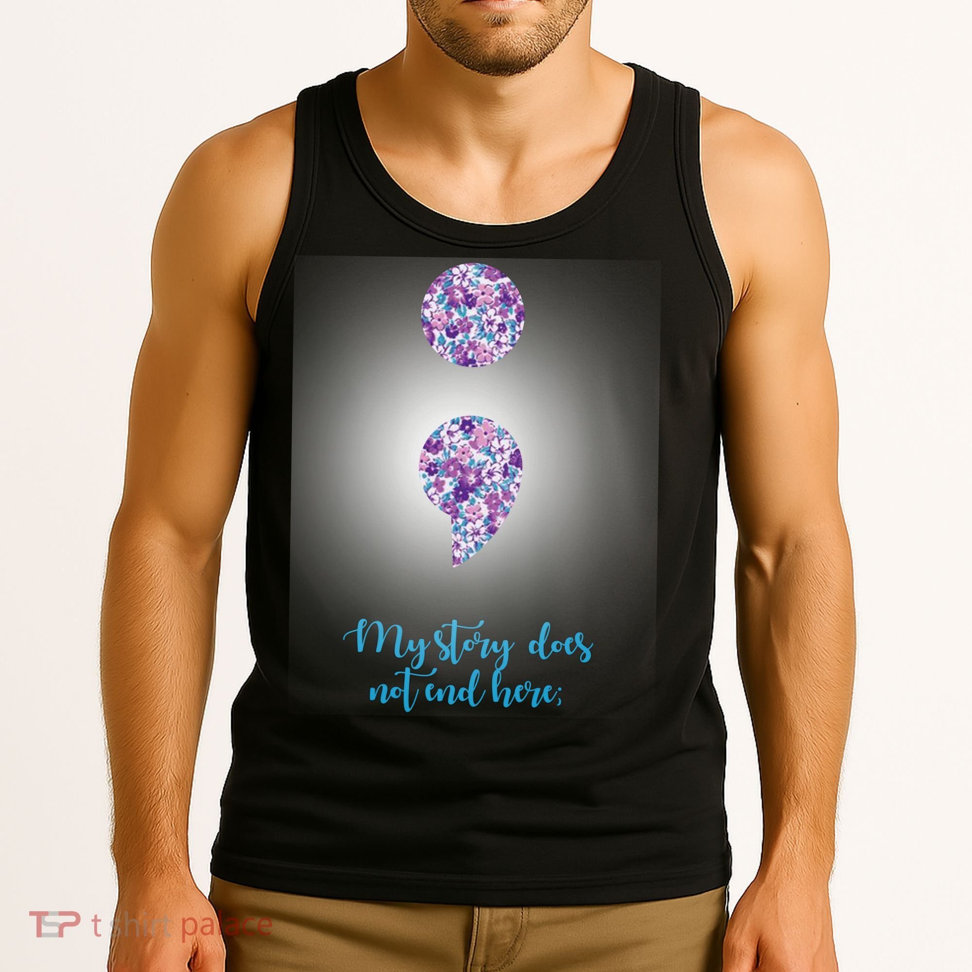Mystery Does Not End Here Alzheimer's Awareness Tank Top