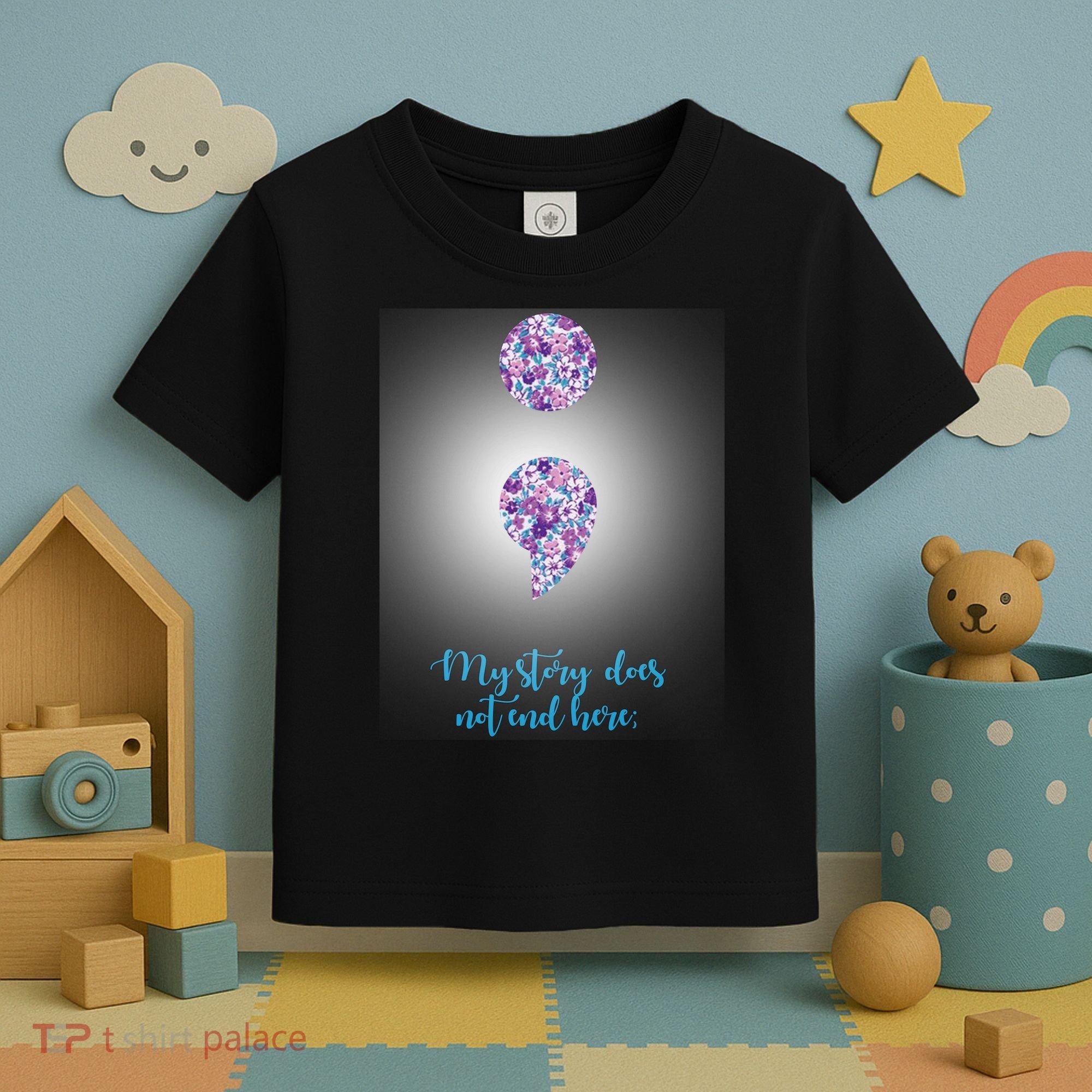 Mystery Does Not End Here Alzheimer's Awareness Toddler T-Shirt