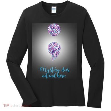 Mystery Does Not End Here Alzheimer's Awareness Women's Long Sleeve Shirt