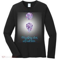 Mystery Does Not End Here Alzheimer's Awareness Women's Long Sleeve Shirt thumb 0