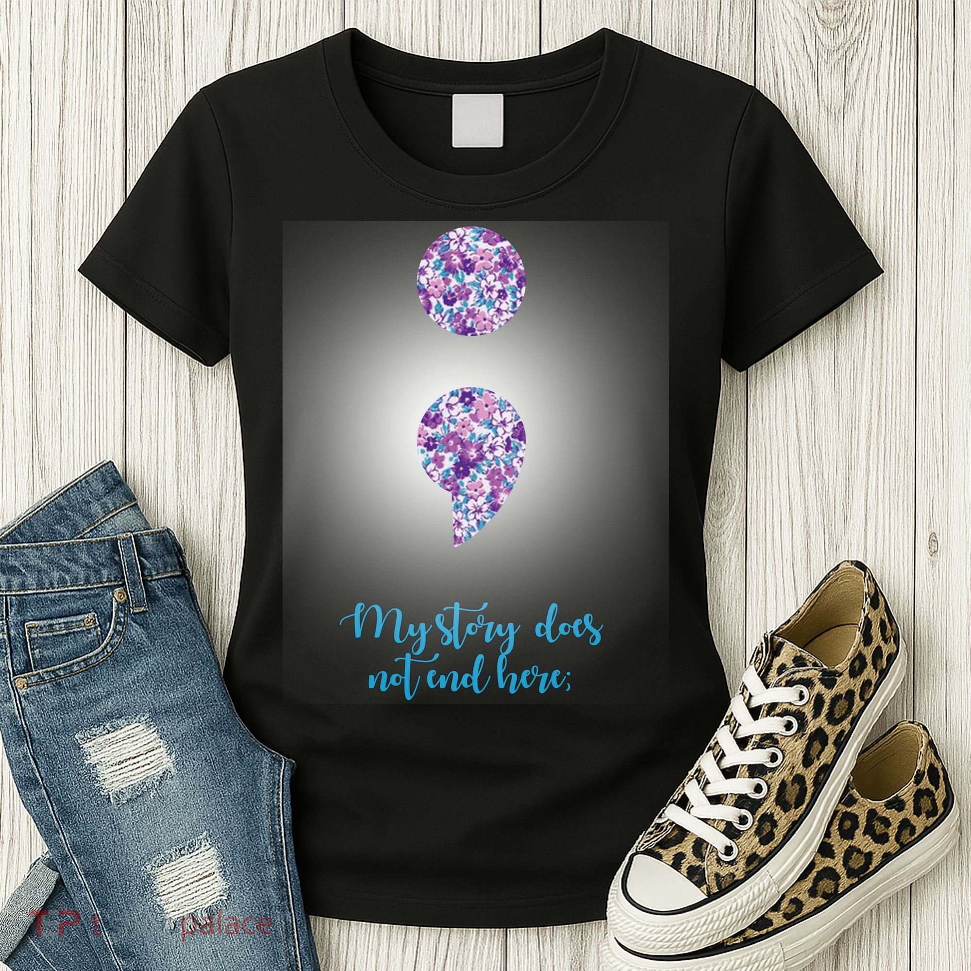 Mystery Does Not End Here Alzheimer's Awareness Women's T-Shirt