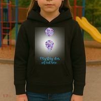 Mystery Does Not End Here Alzheimer's Awareness Kids Hoodie thumb 3