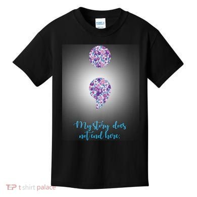 Mystery Does Not End Here Alzheimer's Awareness Kids T-Shirt