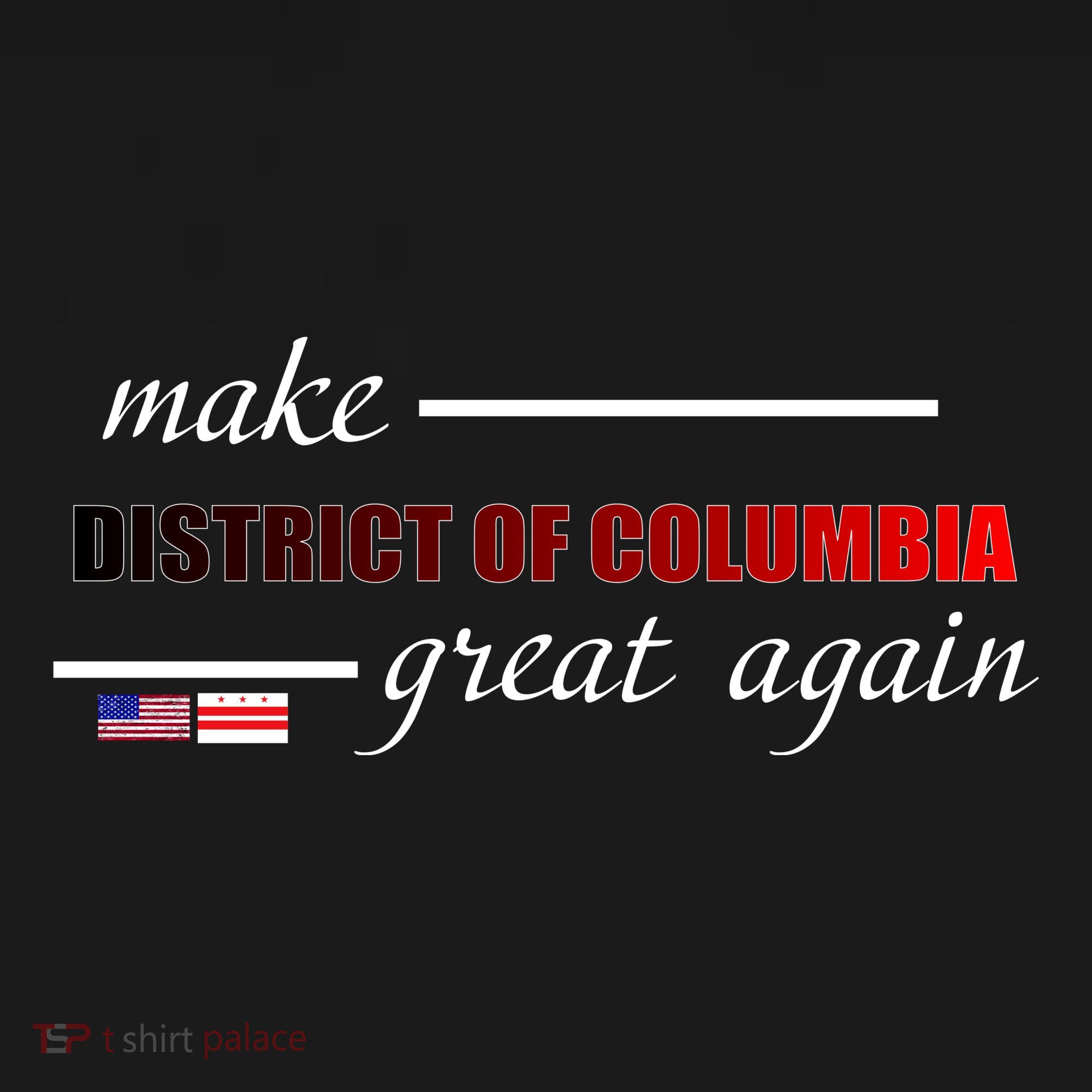 Make District Of Columbia Great Again Tote Bag