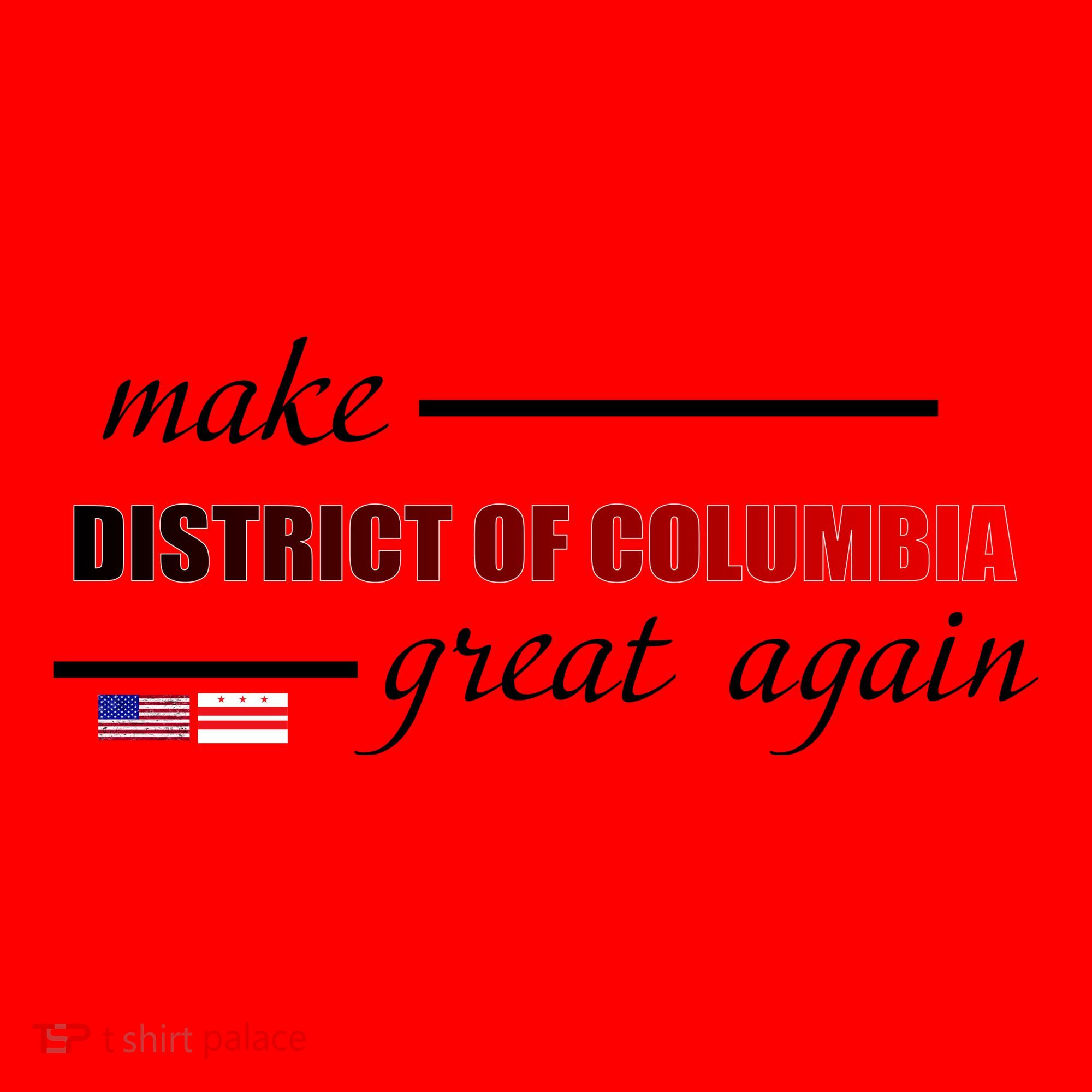 Make District Of Columbia Great Again Santa Hat