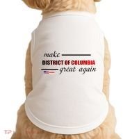 Make District Of Columbia Great Again Doggie Tank thumb 0