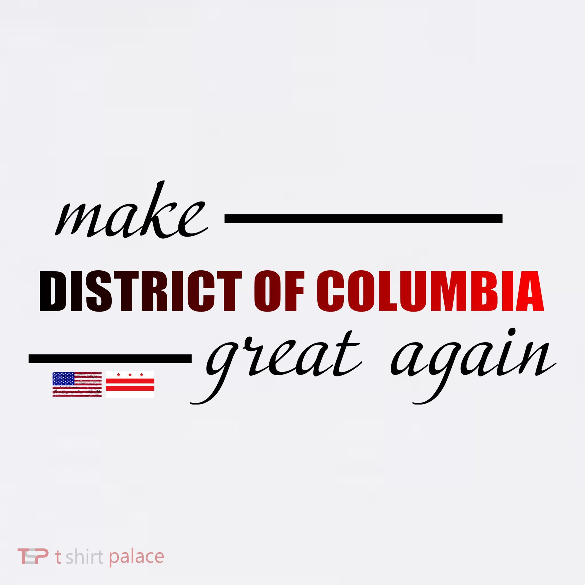 Make District Of Columbia Great Again Baby Bodysuit